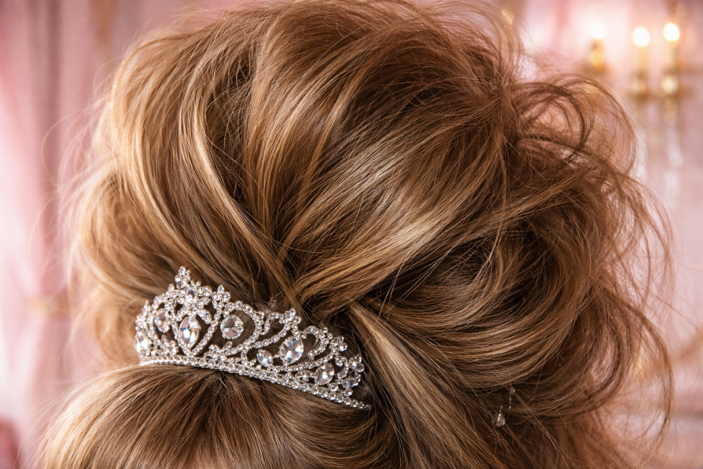 毛髪建築「スジモリ」のマクロ写真クローズアップ